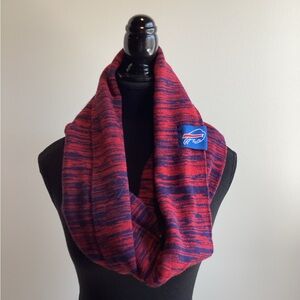 NFL Buffalo Bills Red and Blue Infinity Scarf